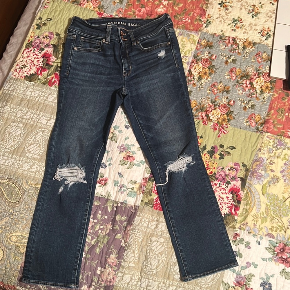 American Eagle Cropped Jeans/Capris